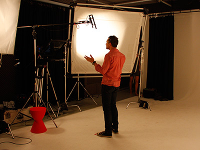 autocue for commercials
